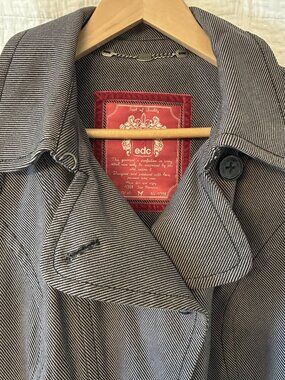 EDC for ESPRIT Fall Cotton Coat Women's Size M